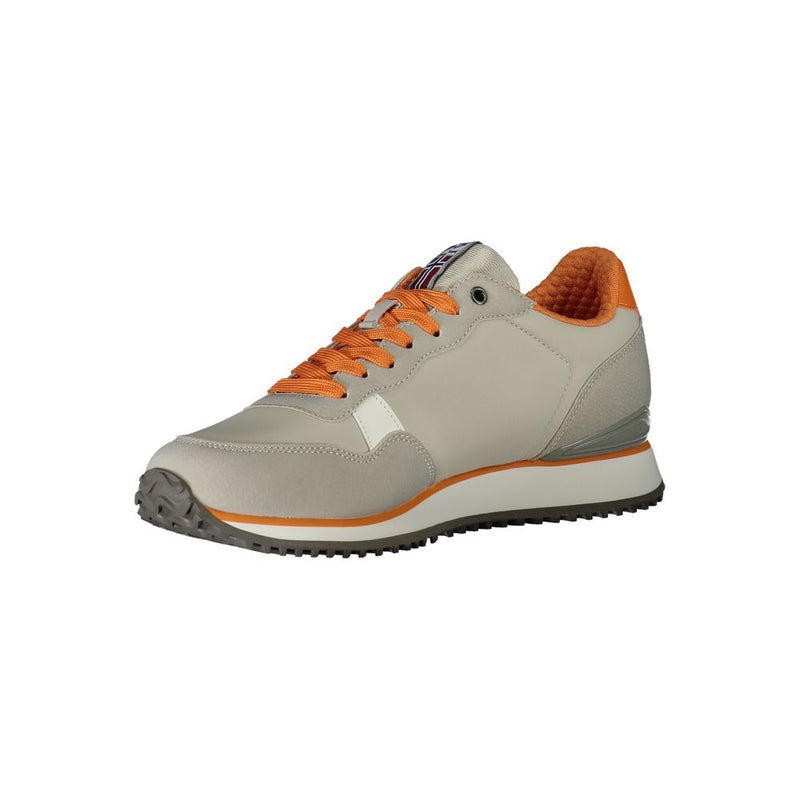 Sneaker en polyester gris