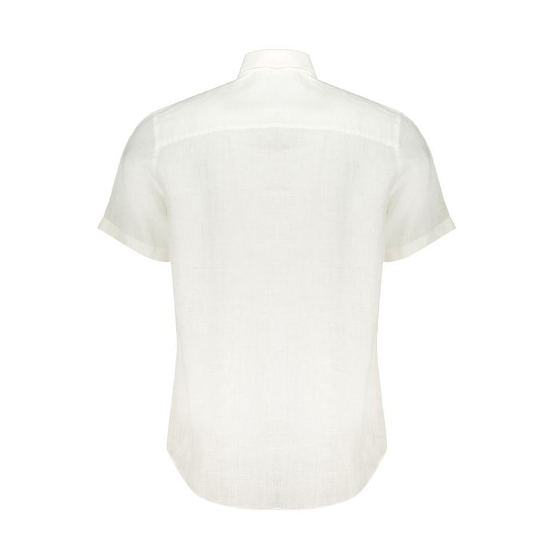 Chemise en lin blanc