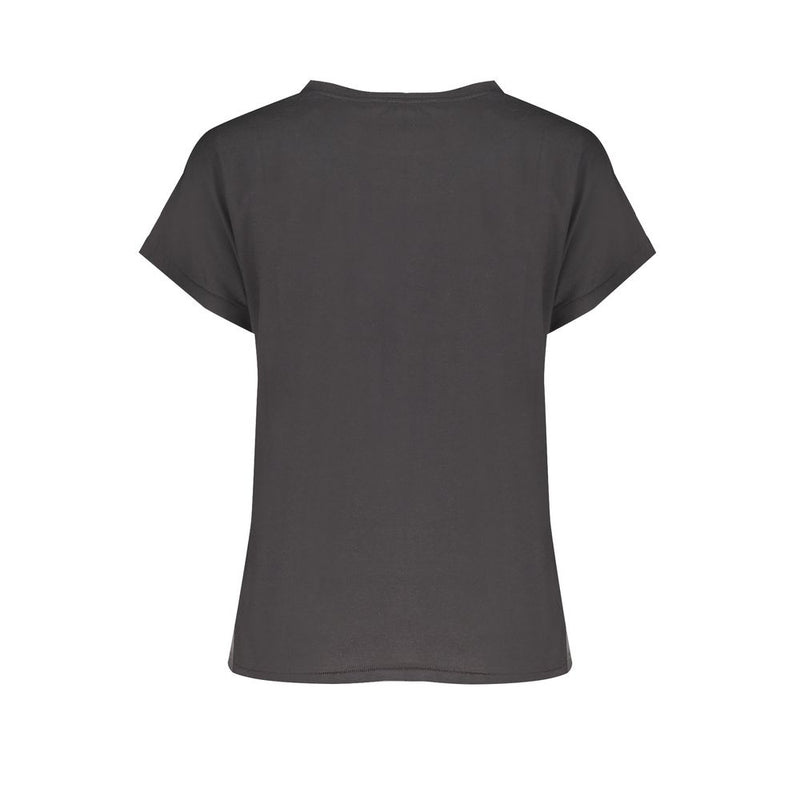 Schwarze Baumwolltops & T-Shirt