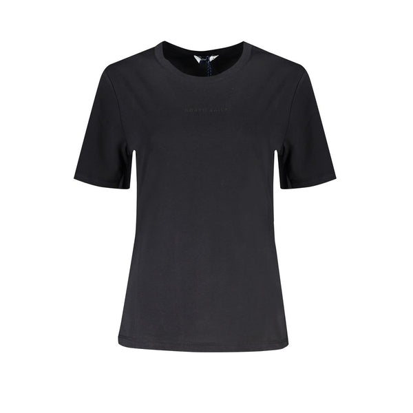 Schwarze Baumwolltops & T-Shirt