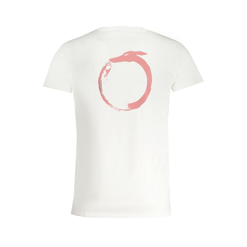 Camiseta de algodón blanco