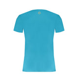 T-shirt en coton bleu clair