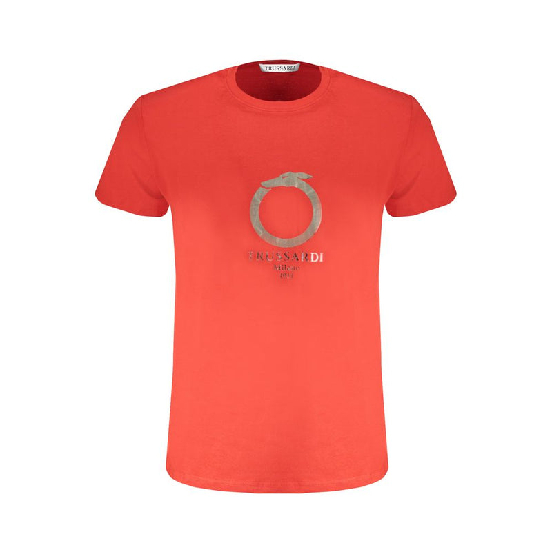 T-shirt en coton rouge