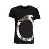 T-shirt in cotone nero