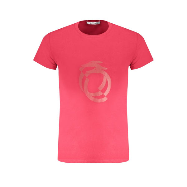 T-shirt di cotone rosso