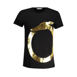 T-shirt in cotone nero