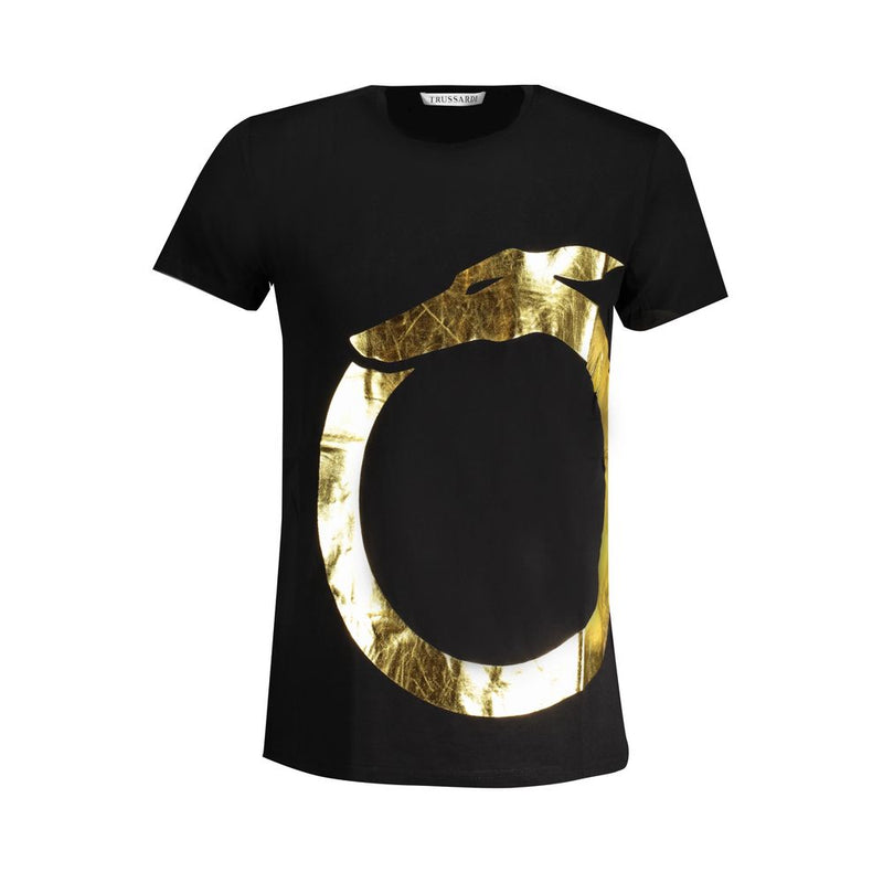 T-shirt en coton noir