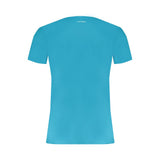 T-shirt en coton bleu clair