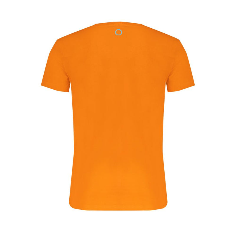 Camiseta de algodón de naranja