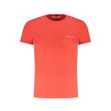 Rotes Baumwollt-Shirt