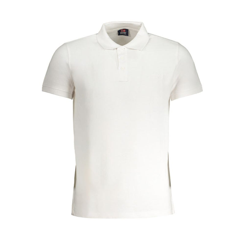 Polo en coton blanc