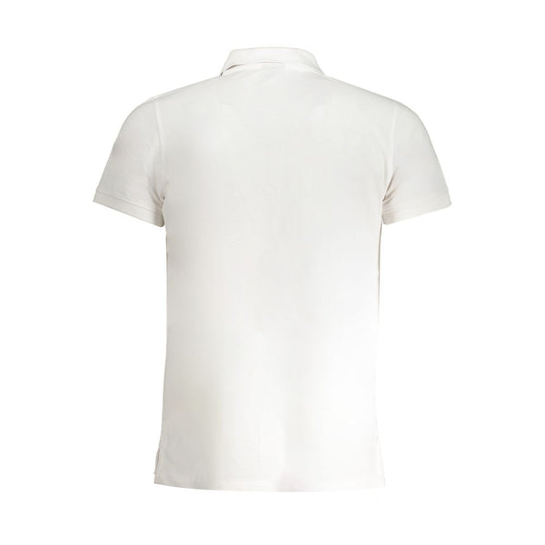 Polo de algodón blanco