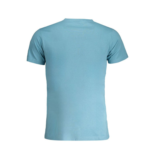 T-shirt en coton bleu clair