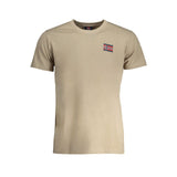 T-shirt en coton beige