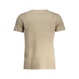 T-shirt di cotone beige