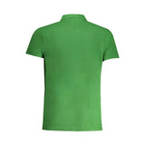 Polo de algodón verde