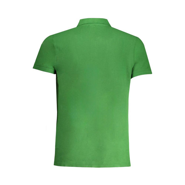 Polo en coton vert