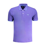 Polo en coton violet