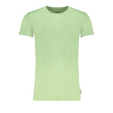 Camiseta de algodón verde