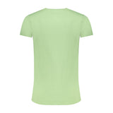 Camiseta de algodón verde