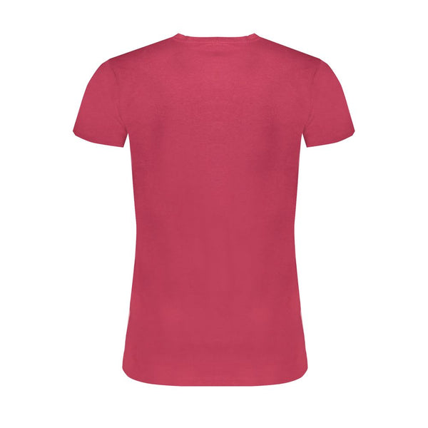 Rotes Baumwollt-Shirt