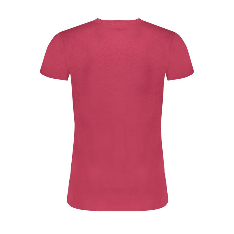 T-shirt di cotone rosso