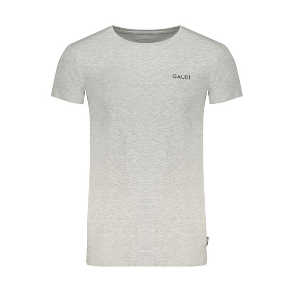 T-shirt di cotone grigio