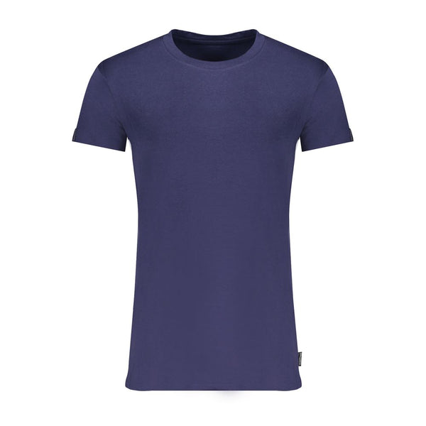 T-shirt di cotone blu