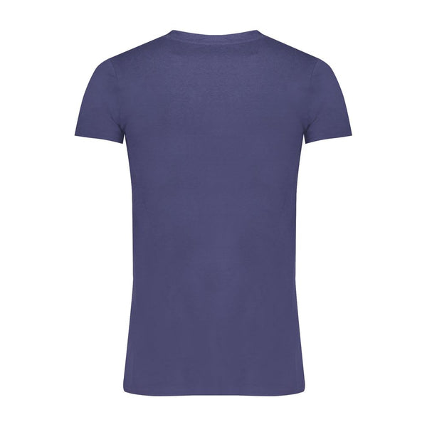 T-shirt di cotone blu