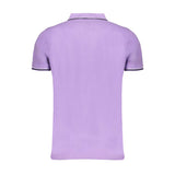 Purple Cotton Polo Shirt