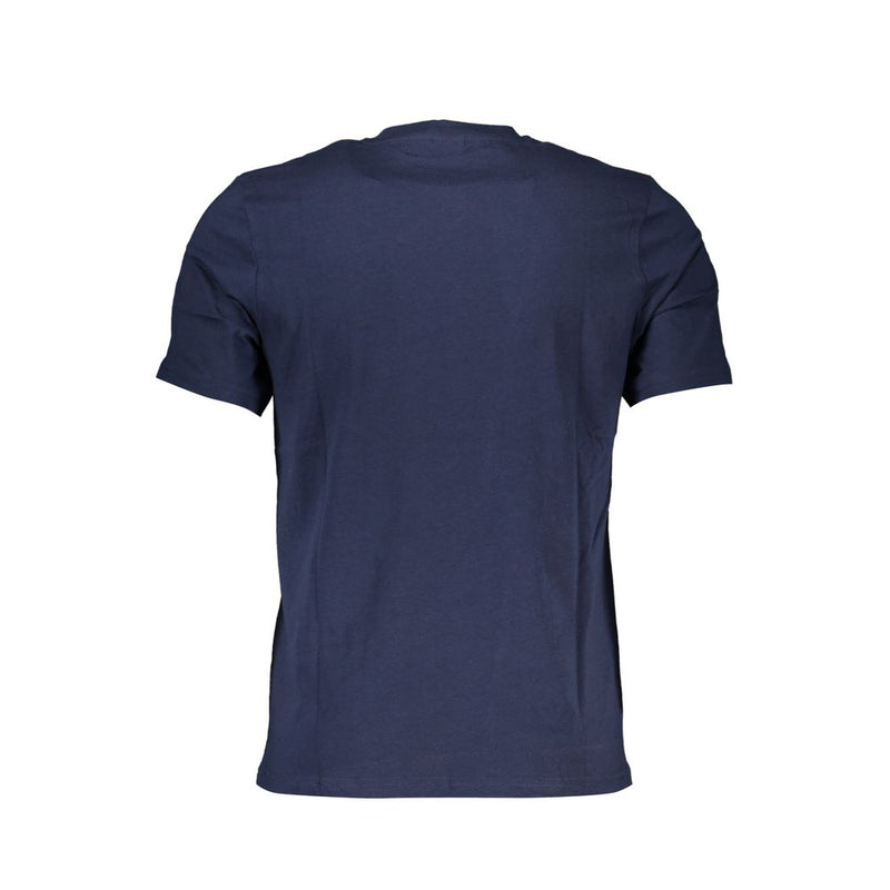 T-shirt di cotone blu