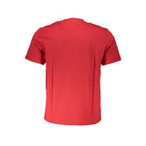 Rotes Baumwollt-Shirt