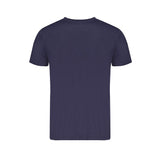 T-shirt di cotone blu