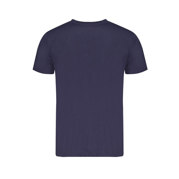 T-shirt di cotone blu