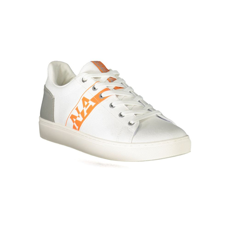 Sneaker en polyester blanc