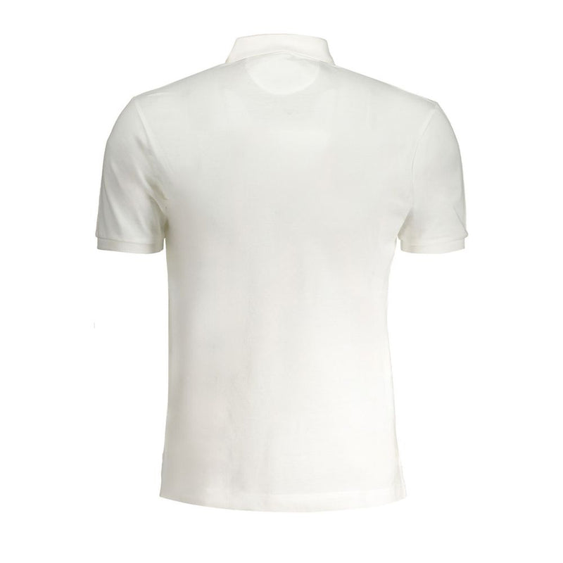 Polo de algodón blanco