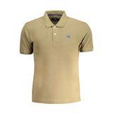 Shirt di polo in cotone verde