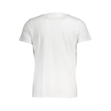 Camiseta de algodón blanco