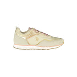 Zapatilla de poliéster beige