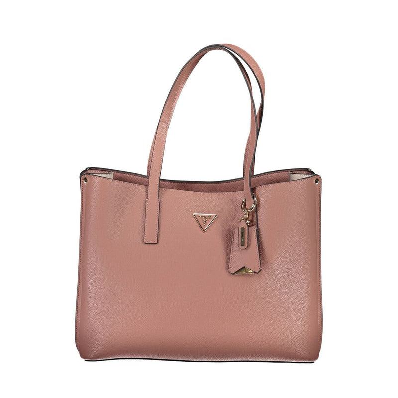 Pink Polyethylenhandtasche