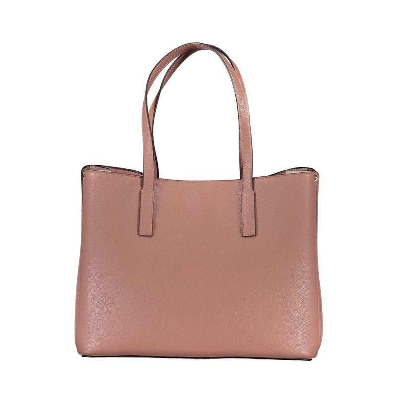 Pink Polyethylenhandtasche