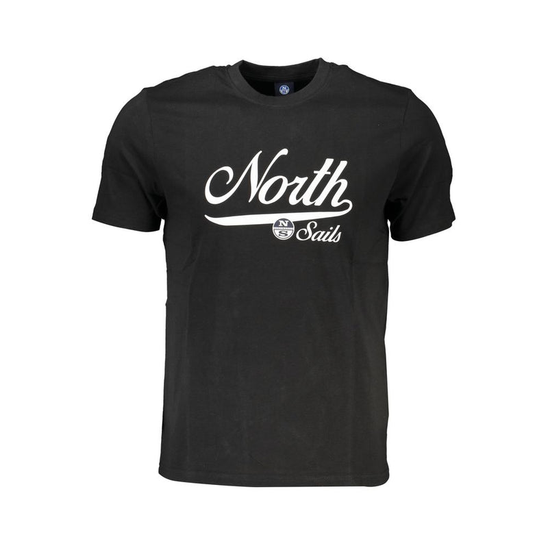 T-shirt in cotone nero