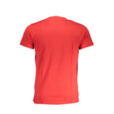 Rotes Baumwollt-Shirt