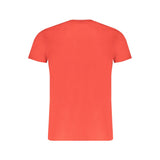 Rotes Baumwollt-Shirt