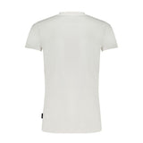 Camiseta de algodón blanco