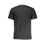 Klassischer fit runder hals gedrucktes t -Shirt