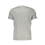 Camiseta de algodón gris