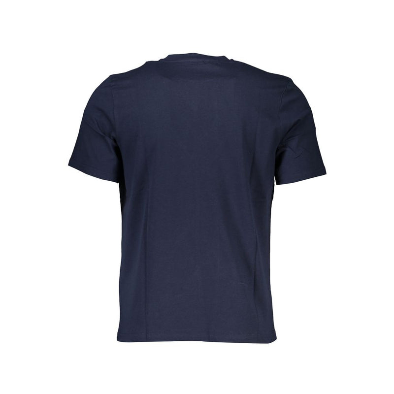 T-shirt di cotone blu