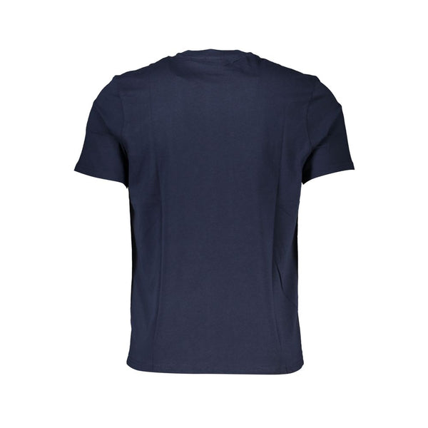 T-shirt di cotone blu