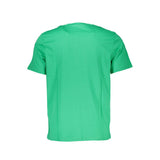 Camiseta de algodón verde